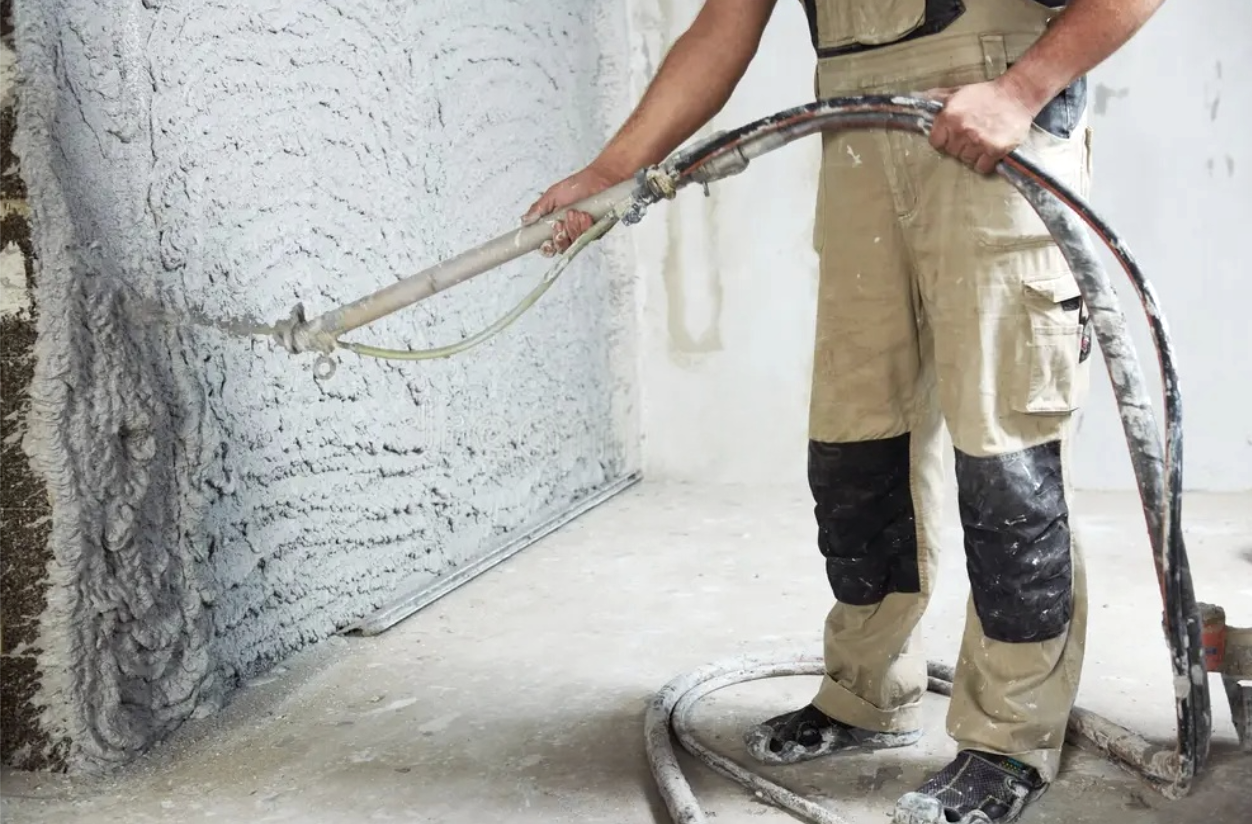 Projeteuse Enduit - Machine Pro Pour Façade et Intérieur